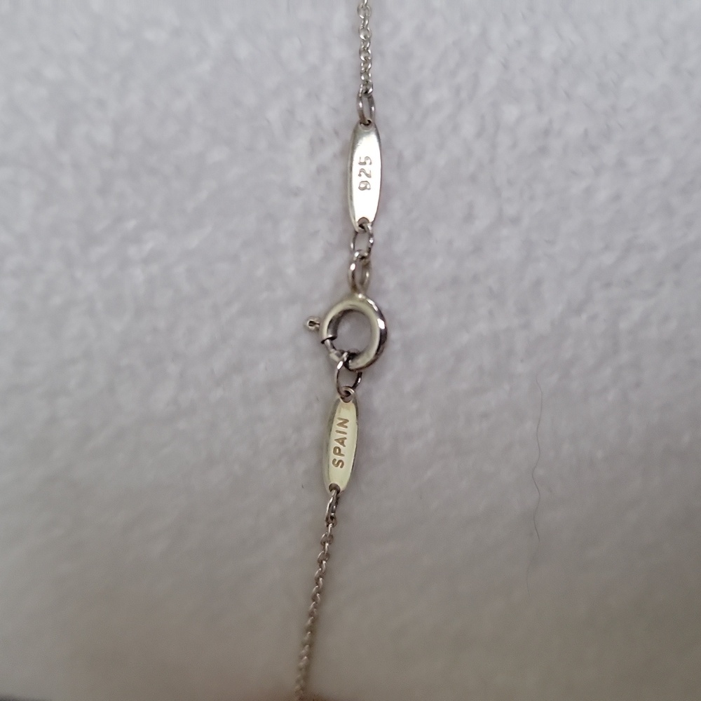 Tiffany & Co. Silver Open Teardrop Paloma Picasso Pendant Necklace - Picture 4 of 8